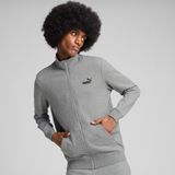 Puma Essentials No 1 Logo Track Erkek Gri Dik Yaka Ceket - XL