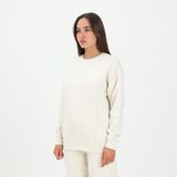 Puma Essentials Small Logo Relaxed Kadın Bej Bisiklet Yaka Sweatshirt