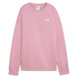 Puma Essentials Small Logo Relaxed Kadın Pembe Bisiklet Yaka Sweatshirt