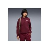 Puma Essentials Small No.1 Logo Kapüşonlu Sweatshirt, L, 57-682397-1, Bordo, kadın