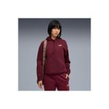 Puma Essentials Small No.1 Logo Kapüşonlu Sweatshirt, S, 57-682397-1, Bordo, kadın