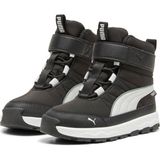 Puma Evolve Boot Purtx Ac+Ps Unisex Çocuk Bot Siyah Nefes Alabilir Yapı ile Koşu ve Yürüyüş İçin İdeal
