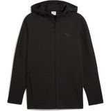 Puma EVOSTRIPE Core FZ Hoodie Siyah Erkek Sweatshirt Ceket