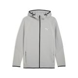 Puma Evostripe Erkek Gri Kapüşonlu Ceket, M