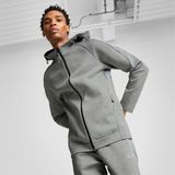 Puma Evostripe Erkek Gri Kapüşonlu Ceket S Beden Modern Kesim Kalıbı ile Şık Tasarım