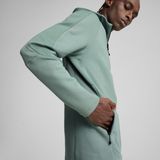 Puma Evostrıpe Erkek Tam Fermuarlı Kapüşonlu Ceket - Yeşil