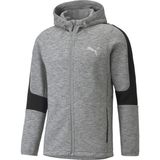 Puma Evostripe Full-Zip Erkek Sweatshirt - S - Gri