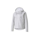 Puma Evostripe Full-Zip Hoodie Beyaz Kadın Sweatshirt