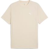 Puma Evostrıpe Tee Erkek Yetişkin T-Shirt - Krem