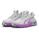 Puma Fast-Trac NITRO 3 WN Feather Gray-Pure Magenta-Modern Mint Kadın Koşu Ayakkabısı