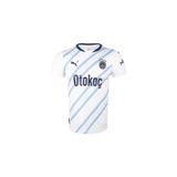 Puma Fenerbahçe Away Jr Çocuk Yuvarlak Yaka Forma, 15-16 Yıl, 57-775371-4, Beyaz