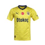 PUMA Fenerbahçe S.K. 23/24 Erkek Deplasman Forması (Blazing Yellow-Medieval Blue/XXL)