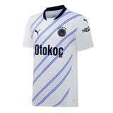 Puma Fenerbahçe S.K. Çubuklu Forma 24/25 Erkek İç Saha Forması BEYAZ