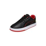 Puma Ferrari Caven 2.0 Puma Siyah-Rosso Corsa unisex-yetişkin Ayakkabı, PUMA Siyah-Rosso Corsa, 43 EU