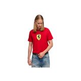 Puma Ferrari Colored Shield Erkek Kırmızı Günlük Stil T-Shirt 63531002