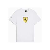 Puma Ferrari Colored Shield Tee 635310 Tişört Erkek T-Shirt BEYAZ