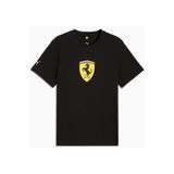 Puma Ferrari Colored Shield Tee 635310 Tişört Erkek T-Shirt SİYAH