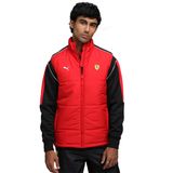 Puma Ferrari MT7 Padded Vest Erkek Yelek Rosso Corsa S