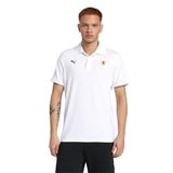 Puma Ferrari Race Cloudspun Polo Erkek Tişört 63018504 Beyaz