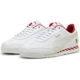 Puma Ferrari Roma Via Beyaz Erkek Sneaker - Beyaz - Kırmızı