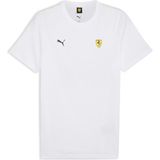 Puma Ferrari Sportswear Car G Tee Erkek Yetişkin T-Shirt - L - Beyaz