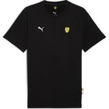 Puma Ferrari Sportswear Car G Tee Erkek Yetişkin T-Shirt - Siyah