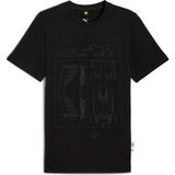 Puma Ferrari Sportswear Graph Tee Erkek Yetişkin T-Shirt - L - Siyah