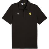Puma Ferrari Sportswear Polo Erkek Yetişkin Polo T-Shirt - Siyah