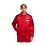 Puma Ferrarı T7 Track Jkt Erkek Günlük Ceket 63705502 Kırmızı - S