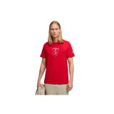 Puma Ferrari Tonal Shield Erkek Kırmızı Günlük Stil T-Shirt 63531102