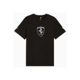 Puma Ferrari Tonal Shield Tee 635311 Tişört Erkek T-Shirt SİYAH