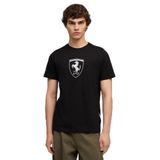 Puma Ferrari Tonal Shield Tee T-Shirt Erkek, Siyah, M Beden PUM632785