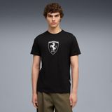 Puma Ferrari Tonal Shield Tee T-Shirt Erkek, Siyah, S Beden PUM632785