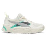 Puma Ferrari Trinity Frost Ivory-P Sil-Frozen Grn Uniseks Yetişkin Spor Ayakkabı