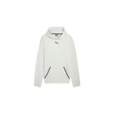 Puma Fıt Pwrfleece Hoodie Erkek Gri Sweatshirt