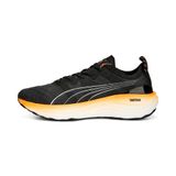 PUMA ForeverRun NITRO Erkek Koşu Ayakkabısı (PUMA Black-Ultra Orange / 6.5)
