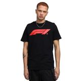 PUMA Formula 1 Essentials Large Logolu Tişört Erkek