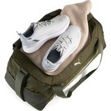 Puma Fundamental 34L Küçük Spor Çantası Erkekler İçin Geri Dönüştürülmüş Malzemeden Üretildi - Yeşil - Standart