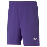 PUMA Futbol TeamRISE Şort Erkek Mor Beyaz Beden L