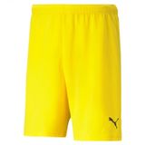 PUMA Futbol TeamRISE Şort Erkek Sarı Siyah Beden L