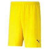 PUMA Futbol TeamRISE Şort Erkek Sarı Siyah Beden M