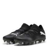 Puma Future 7 Match FG-AG Black White Unisex Yetişkin Spor Ayakkabı