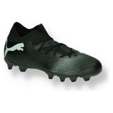 Puma Future 7 Match Fg/ag Jr Siyah Çocuk Krampon Erkek Çocuk İçin Hafif ve Rahat Tasarım