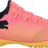 Puma Future 7 Play Çocuk Pembe Halı Saha Ayakkabısı (107737-03)