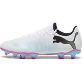 Puma Future 7 Play FG/AG Krampon Siyah - Beyaz Erkek Çoraplı Ayakkabı Hafif Sentetik Malzeme