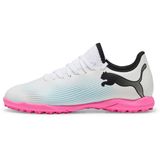 Puma FUTURE 7 PLAY TT Jr BEYAZ Çocuk Halı Saha Ayakkabısı