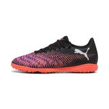 Puma FUTURE 8 PLAY TT JR Black- White-Glowing Red Uniseks Yetişkin Spor Ayakkabı