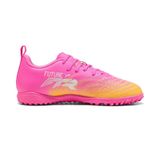 Puma Future 9 Play TT Çocuk Pembe Halı Saha Ayakkabısı (108929-05)