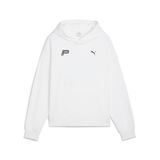 Puma FUTURE..ARCHIVE GRAPHIC Boxy UNISEX Kapüşonlu SWEATSHIRT, L, 632078, PUMA White-Cool Blue, üniseks-yetişkin