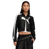 PUMA Future.Puma Archive, T7 Cropped kadın eşofman üstü, Siyah, L